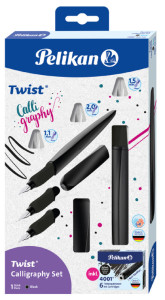Pelikan Twist Stylo plume de calligraphie, kit