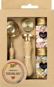 folia Kit de cire à cacheter PASTEL LOVE