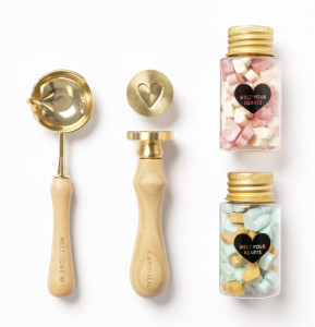 folia Kit de cire à cacheter PASTEL LOVE