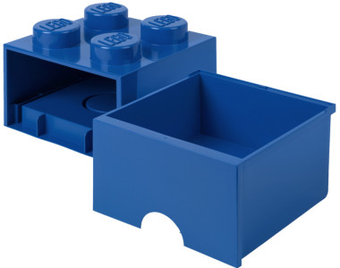 LEGO Brique tiroir STORAGE BRICK DRAWER 4, 1 tiroir, bleu