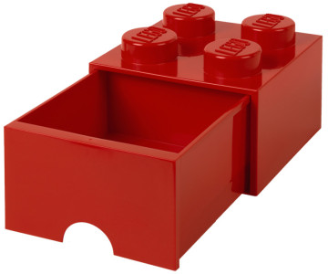 LEGO Brique tiroir STORAGE BRICK DRAWER 4, 1 tiroir, blanc