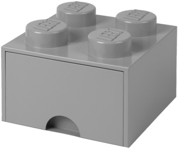 LEGO Brique tiroir STORAGE BRICK DRAWER 4, 1 tiroir, blanc