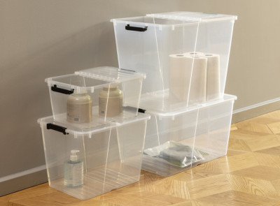 Plast team Boîte de rangement HOME BOX FLEX, 15 litres