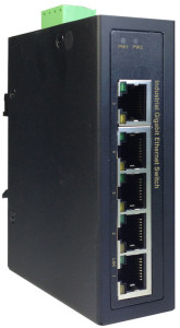 DIGITUS Industrial Gigabit Ethernet Switch, 5-Port