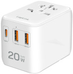 LogiLink Universal-Reiseadapter (EU/AUS/US/UK), 20 Watt