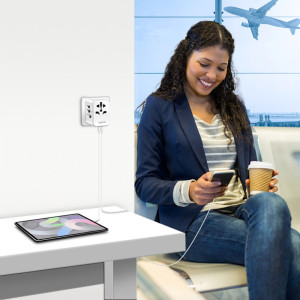LogiLink Universal-Reiseadapter (EU/AUS/US/UK), 20 Watt