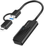 LogiLink USB 3.2 (Gen1) - SATA-Adapter, USB-A/USB-C - SATA LogiLink USB 3.2 (Gen1) - SATA-Adapter, USB-A/USB-C - SATA