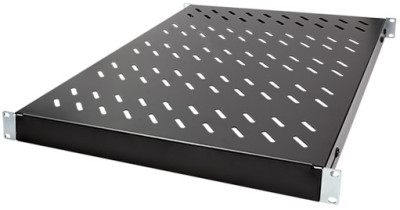 Étagère LogiLink 19, 1 U, réglable, 1 000 mm (P), grise