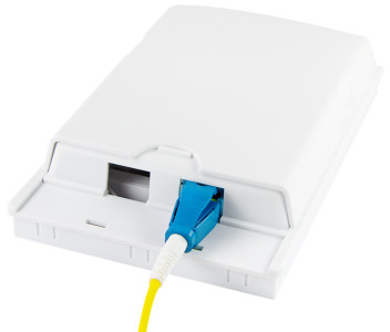 LogiLink LWL Kupplung-Set, 2x LC Duplex, ohne Flansch, blau