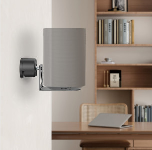 LogiLink Lautsprecher-Wandhalterung für SONOS ERA, schwarz