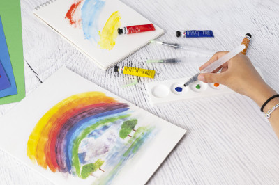 EBERHARD FABER Gouache Artist Color, étui de 10