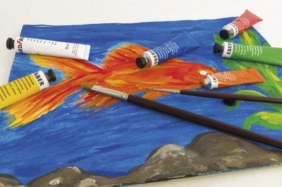 EBERHARD FABER Gouache Artist Color, étui de 10