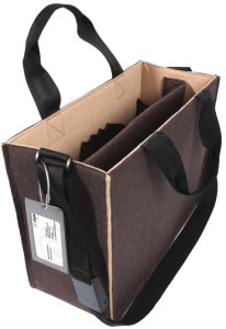 sigel Business-Filztasche Desk Sharing Bag Bicolor M, grau