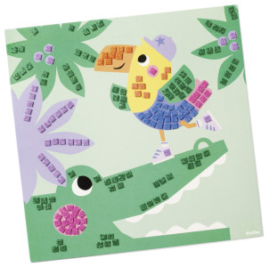 folia Mosaïque caoutchouc mousse 