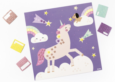 folia Mosaïque en caoutchouc mousse 