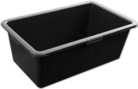 Bradas Auge de maçon, en PVC, 60 litres, noir Bradas Auge de maçon, en PVC, 60 litres, noir