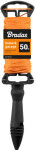 Bradas Cordeau de maçon sur bobine, 30 m, orange Bradas Cordeau de maçon sur bobine, 30 m, orange