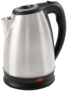 CLATRONIC Bouilloire WKS 3830, sans fil, 1,7 L, inox