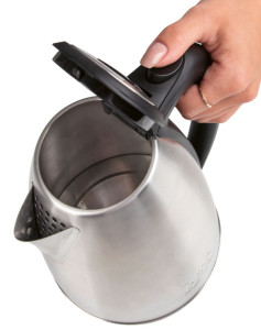 CLATRONIC Bouilloire WKS 3830, sans fil, 1,7 L, inox