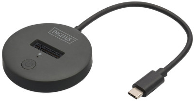 DIGITUS Station d'accueil SSD, port USB-C, noir