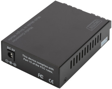DIGITUS Convertiseur média Gigabit Multimode vers Singlemode