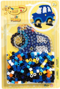 Hama Perles à repasser maxi, assorti en 3 motifs, présentoir