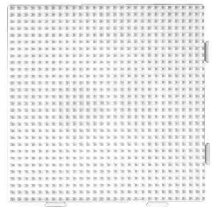 Hama Plaque pour perles midi, 7 motifs, présentoir de 35