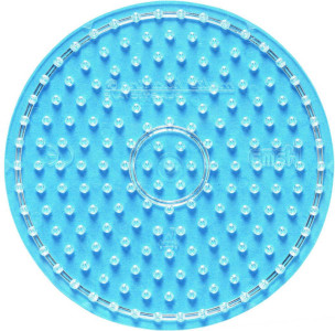 Hama Plaque pour perles maxi, 4 motifs, présentoir de 20