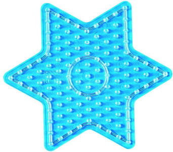 Hama Plaque pour perles maxi, 4 motifs, présentoir de 20