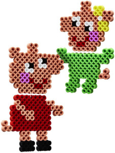 hama Perles à repasser maxi + Plaque 