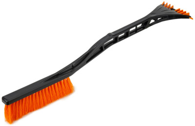 Bradas Gratte-givre avec balai à neige, 600 mm, noir/orange