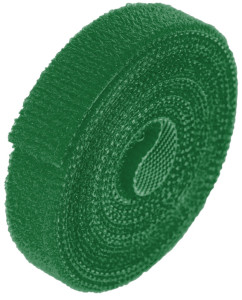 Bradas Ruban auto-agrippant, 9,5 mm x 5 m, vert