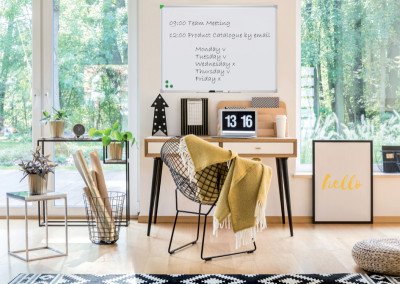 FRANKEN Tableau blanc magnétique U-Act! Line, laqué