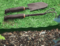 Bradas Bordure de gazon, hauteur 250 mm, longueur 9 m, vert