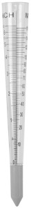 Bradas Pluviomètre WHITE LINE, jusqu'à 160 mm/m2