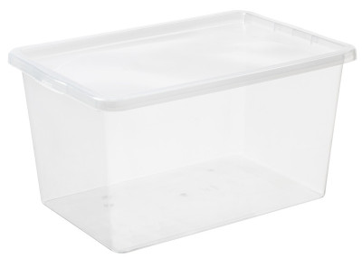 Fin de série : Boîte de rangement plast team BASIC BOX, 52 litres