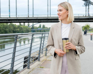 alfi Gobelet isotherme ISO COFFEE MUG PRO, 0,38 L, champagne