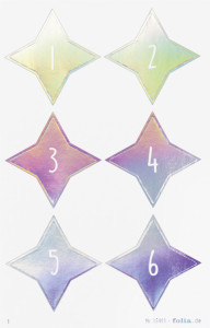 folia Stickers pour calendrier de l'Avent 