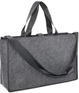 STOP Sacoche en feutre Business Desk Sharing Sac SUMBA, gris