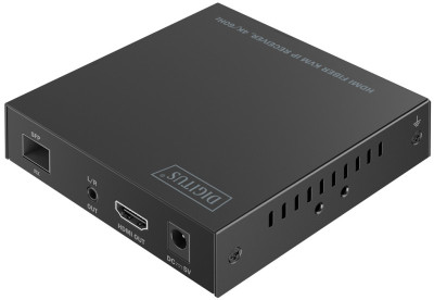 DIGITUS 4K HDMI KVM Receiver, Fiber, 300 m / 4 km