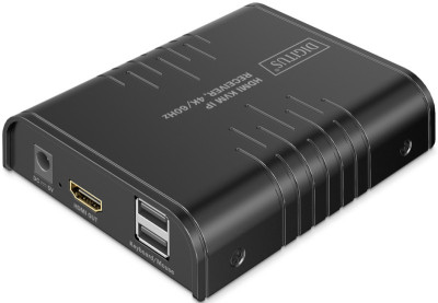 DIGITUS 4K HDMI IP Receiver, 4K/60Hz, 120 / 200 m