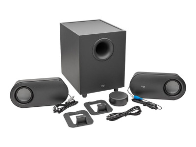 Logitech : Z407 BLUET. COMPUTER SPEAKERS SUBWOOF WIRE CONTR GRAPHIT