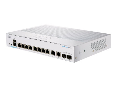 Cisco : CBS350 MANAGED 8-PORT GE EXT PS 2X1G COMBO
