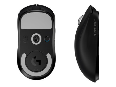 Logitech : PRO X SUPERLIGHT WIRELESS GAMING MOUSE BLACK EWR2 (pc)
