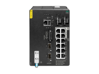HPe : ARUBA 4100I 12G CL4/6 POE 2SFP+ DIN SW