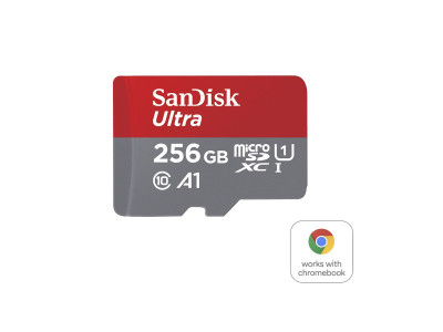 SANDISK : ULTRA MICROSDXC card pour CHROMEBOOKS 256GB 150MB/S UHS-I