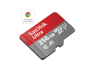 SANDISK : ULTRA MICROSDXC card pour CHROMEBOOKS 256GB 150MB/S UHS-I