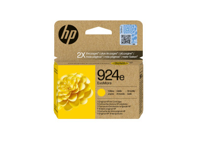 HP : HP 924E EVOMORE YELLOW INK cartridge