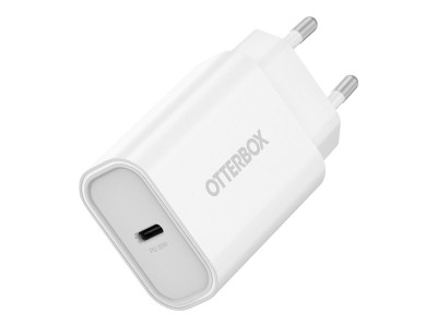 OtterBOX : OB STANDARD EU WALL CHARGER 30W 1X USBC 30W USB-PD WHITE PROpack