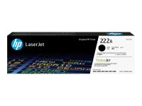 HP : HP 222A BLACK ORIGINAL LaserJet TONER CARTRIDG